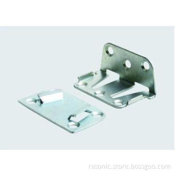 powder coating metal Bed rail brackets furniture bed bracke
